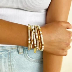 Arms of Eve Jewellery|Jewellery>Amari Bracelet - Iced Latte