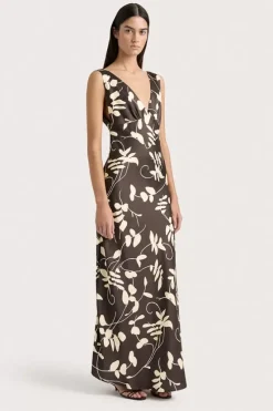 Faithfull the Brand Dresses>Amiens Maxi Dress - Eden Print