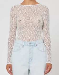 Neuw Denim Tops>Anita Lace Top