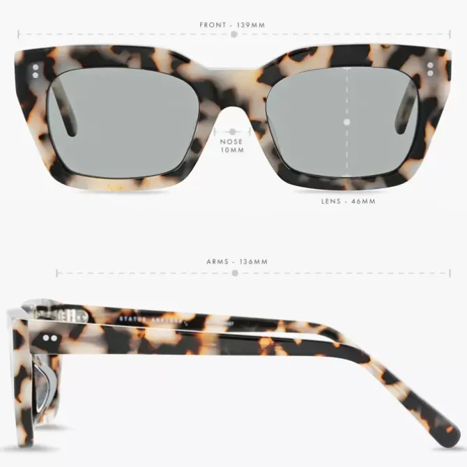 Status Anxiety Eyewear>Antagonist - White Tort