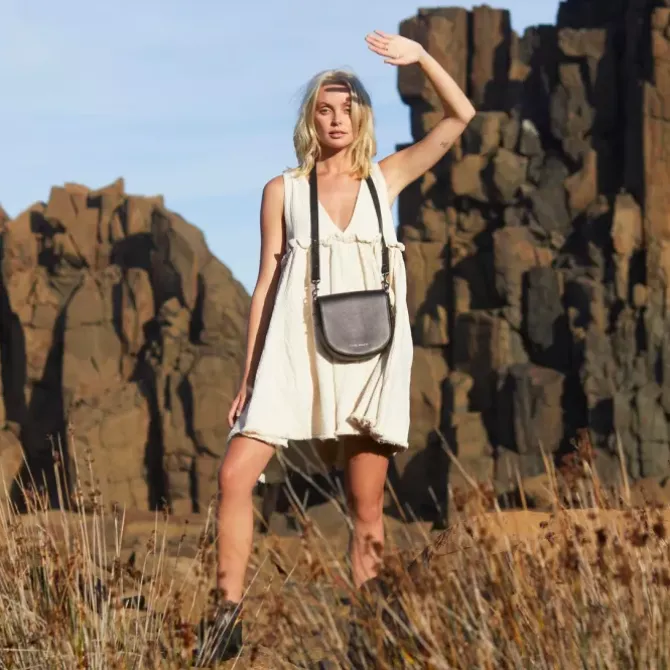 Status Anxiety Handbags>Art of Pretending - Black