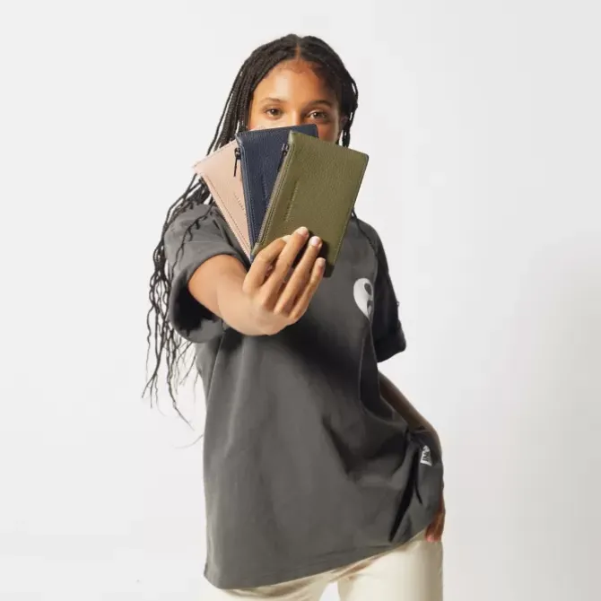 Status Anxiety Wallets>Avoiding Things -Khaki