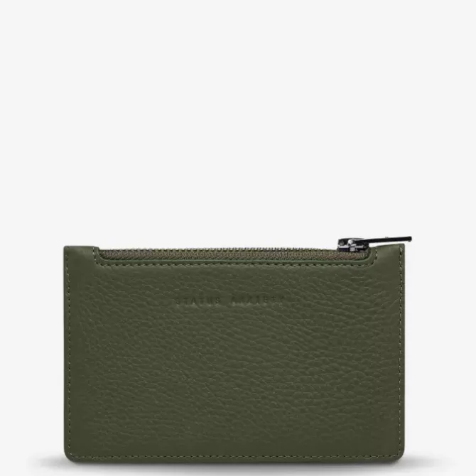 Status Anxiety Wallets>Avoiding Things -Khaki