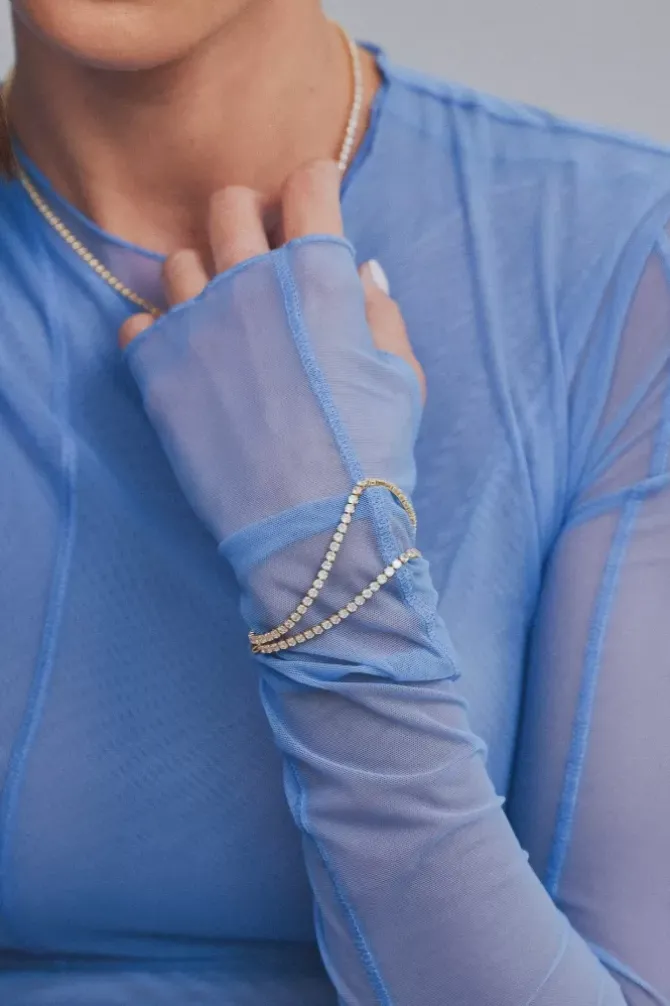 Porter Jewellery Jewellery|Jewellery>Baby Celestial Bracelet - Gold/Clear