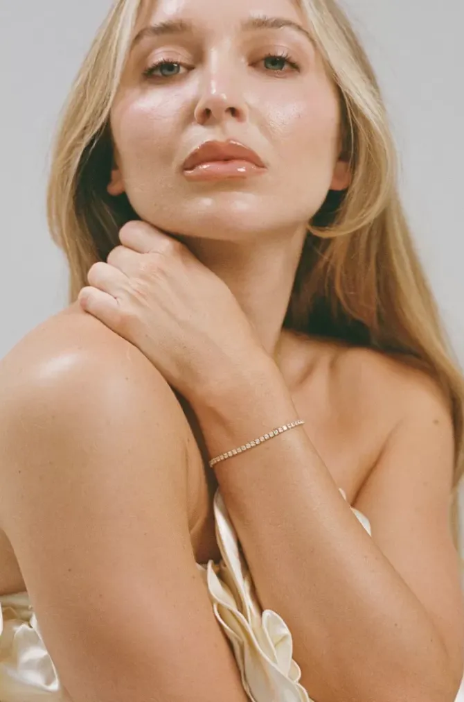 Porter Jewellery Jewellery|Jewellery>Baby Celestial Bracelet - Gold/Clear