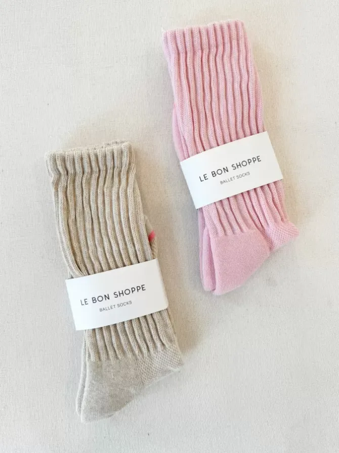 Le Bon Shoppe Socks>Ballet Socks - Pink