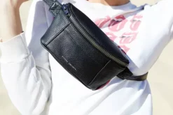 Status Anxiety Handbags>Best Lies Bum Bag - Black Bubble