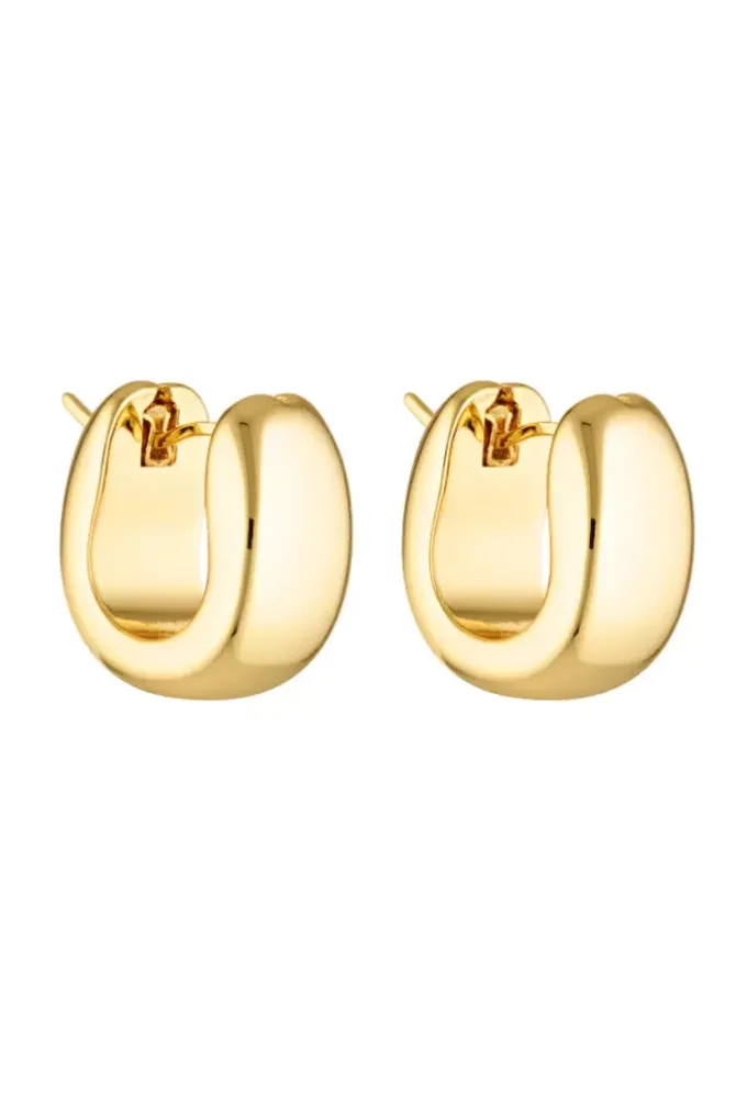 Porter Jewellery Jewellery|Jewellery>Blob Huggies - Gold