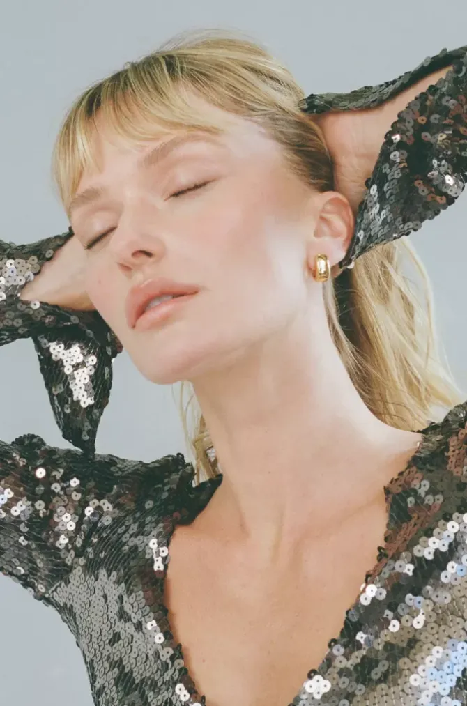 Porter Jewellery Jewellery|Jewellery>Blob Huggies - Gold