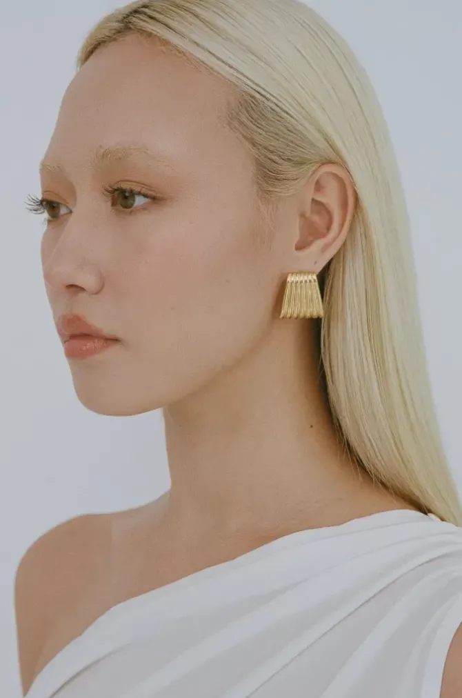 Porter Jewellery Jewellery|Jewellery>Caterpillar Earrings - Gold