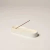 Gentle Habits Homewares>Ceramic Incense Holder - White