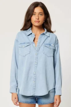 Rolla's Jeans Shirts|Denim>Classic Denim Shirt - California
