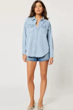 Rolla's Jeans Shirts|Denim>Classic Denim Shirt - California