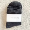 Le Bon Shoppe Socks>Cloud Socks - Charcoal