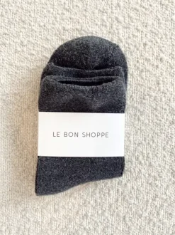 Le Bon Shoppe Socks>Cloud Socks - Charcoal