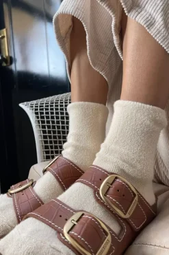 Le Bon Shoppe Socks>Cloud Socks - Ecru