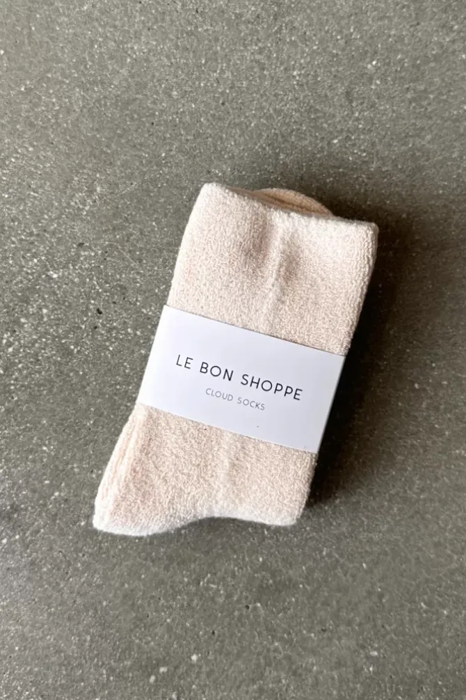 Le Bon Shoppe Socks>Cloud Socks - Ecru