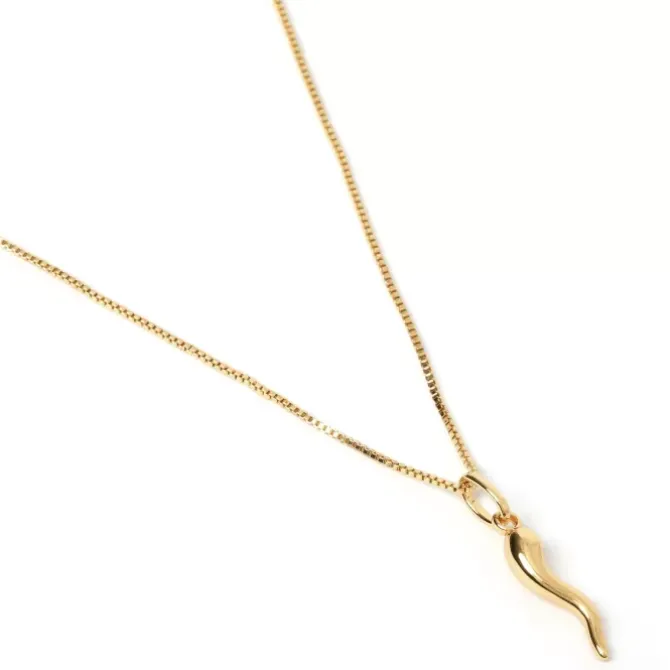 Arms of Eve Jewellery|Jewellery>Cornicello Gold Charm Necklace