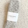Le Bon Shoppe Socks>Cottage Socks - Heather Grey