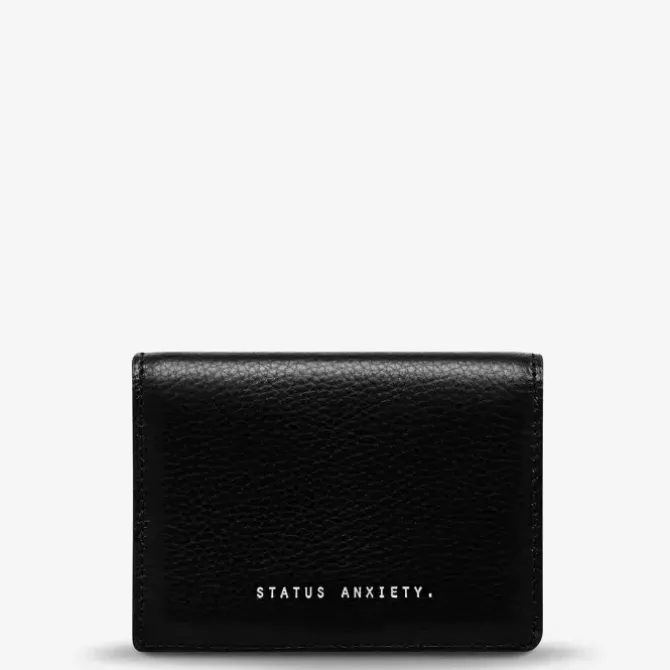 Status Anxiety Wallets>Easy Does It - Black