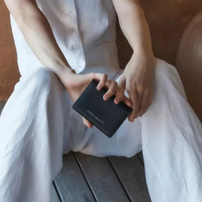 Status Anxiety Wallets>Easy Does It - Black