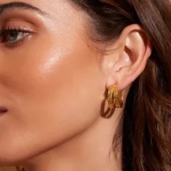 Arms of Eve Jewellery|Jewellery>Elodi Gold Hoop Earrings