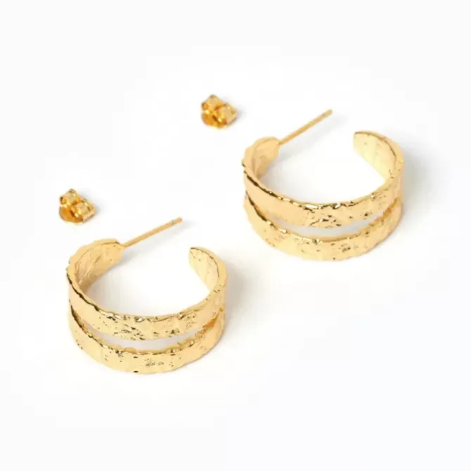 Arms of Eve Jewellery|Jewellery>Elodi Gold Hoop Earrings