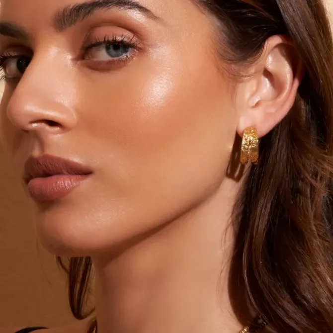 Arms of Eve Jewellery|Jewellery>Elodi Gold Hoop Earrings