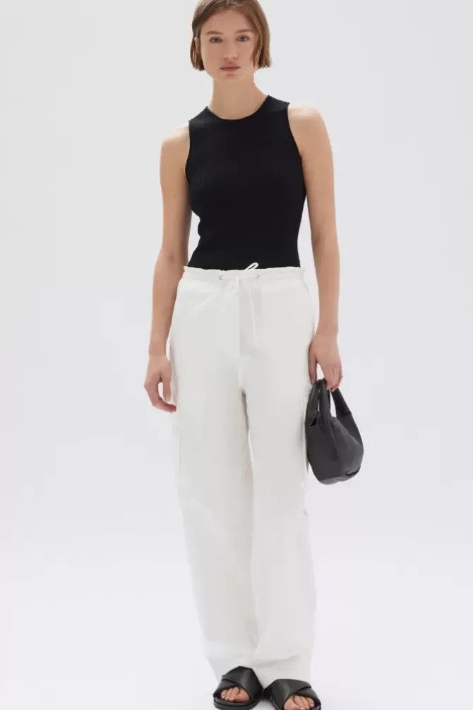 Assembly Label Tanks>Faye Knit Tank - Black