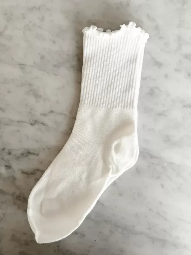 Golden Tribe Gift Packs>Frill Sock Pack - Natural