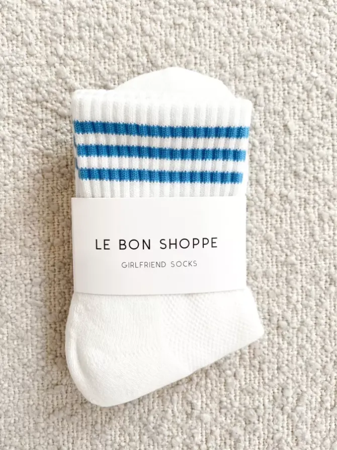 Le Bon Shoppe Socks>Girlfriend Socks - Ivory