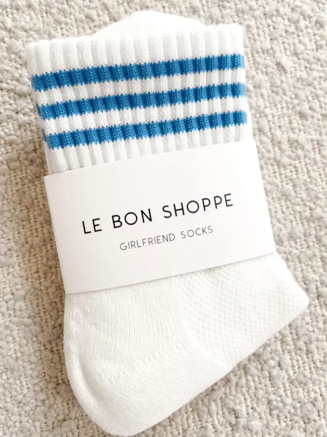 Le Bon Shoppe Socks>Girlfriend Socks - Ivory
