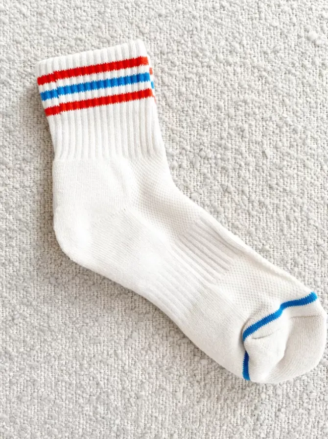 Le Bon Shoppe Socks>Girlfriend Socks - Leche