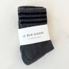 Le Bon Shoppe Socks>Girlfriend Socks - Soot