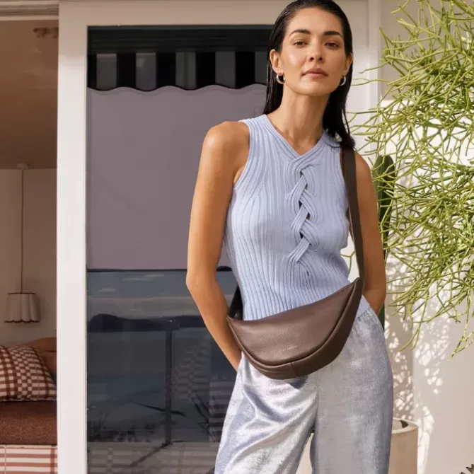 Status Anxiety Handbags>Glued To You - Cocoa