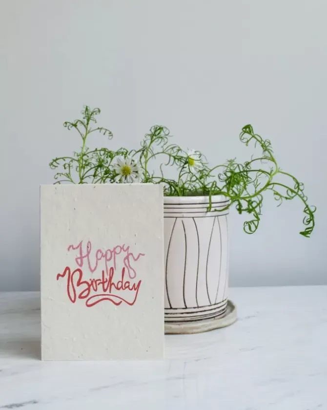 Studio Y Creative Cards>Happy Birthday Card - Pink