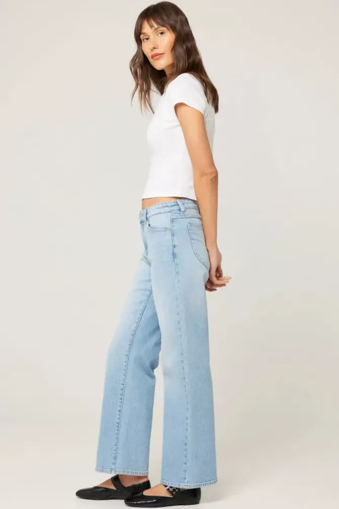 Rolla's Jeans Denim>Heidi Low Sunshine - Light Vintage Blue