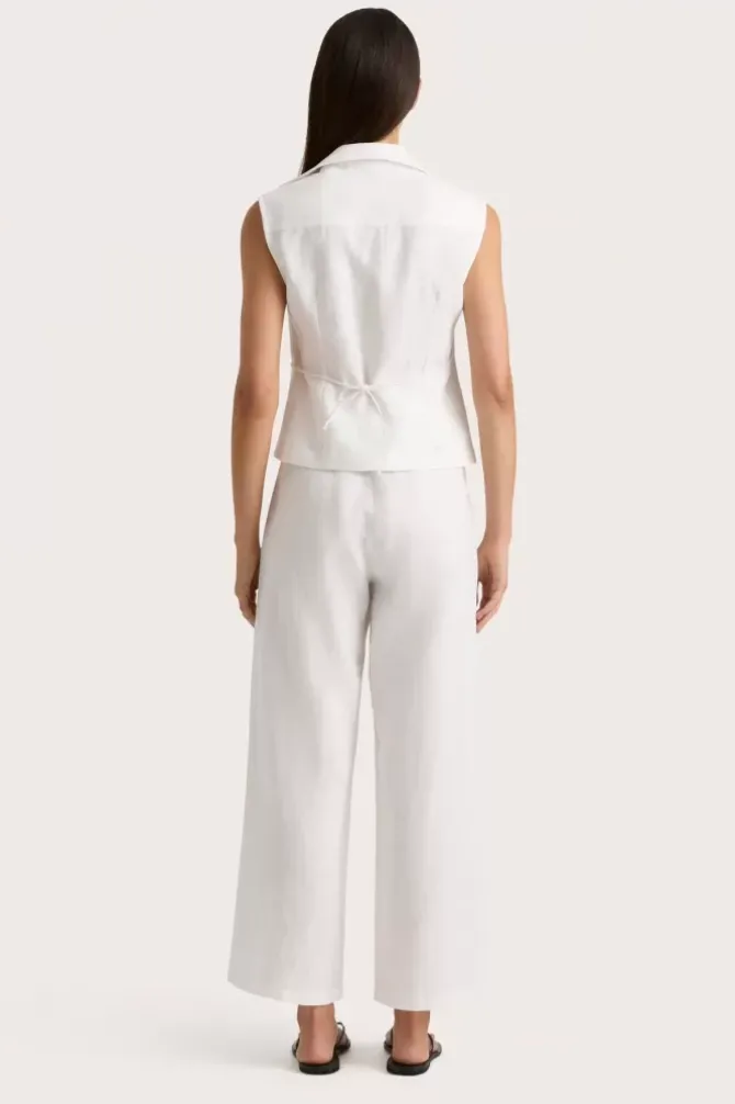 Faithfull the Brand Pants>Ida Pant - White