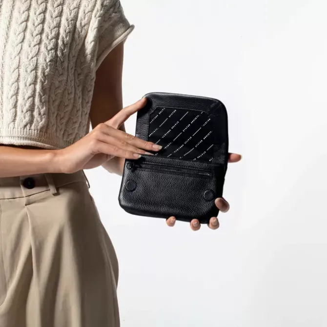 Status Anxiety Wallets>Impermanent - Black