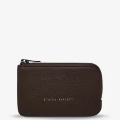 Status Anxiety Wallets>Left Behind - Cocoa