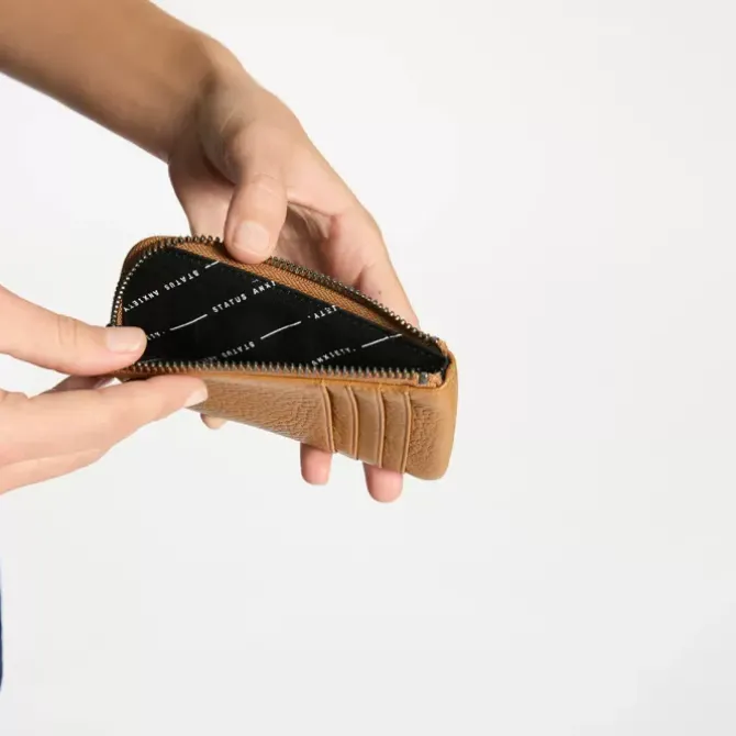 Status Anxiety Wallets>Left Behind - Tan