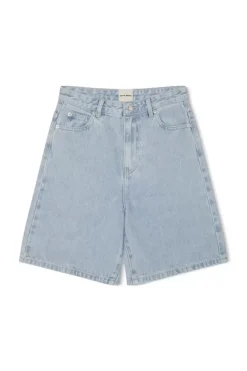 Zulu and Zephyr Shorts|Denim>Light Wash Recycled Cotton Walk Short