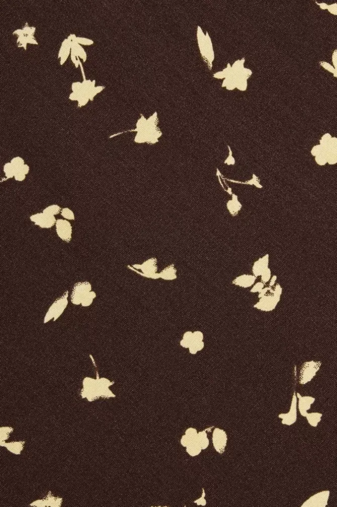 Faithfull the Brand Dresses>Lilou Mini Dress - Clove Brown