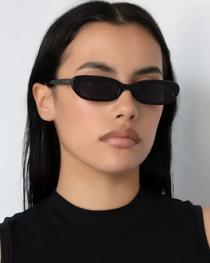 Lu Goldie Eyewear>Lola - Black