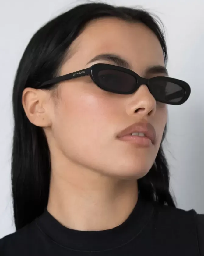 Lu Goldie Eyewear>Lola - Black