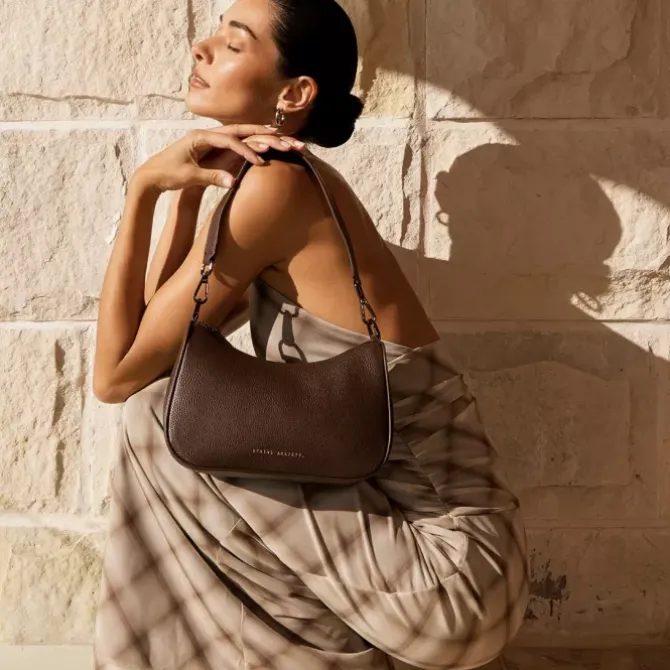 Status Anxiety Handbags>Look Both Ways - Cocoa