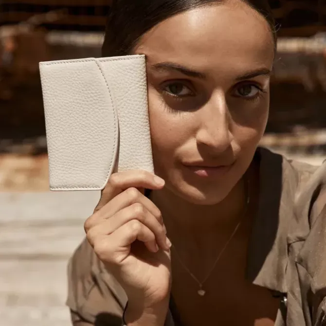 Status Anxiety Wallets>Lucky Sometimes - Chalk