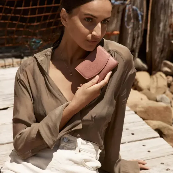 Status Anxiety Wallets>Lucky Sometimes - Dusty Rose