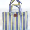 Eau Bags Handbags>Marché - Powder Blue & Lemon