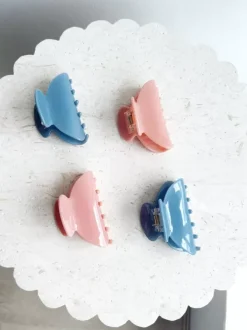 Golden Tribe Hair>Mini Abbey Clip - Baby Pink